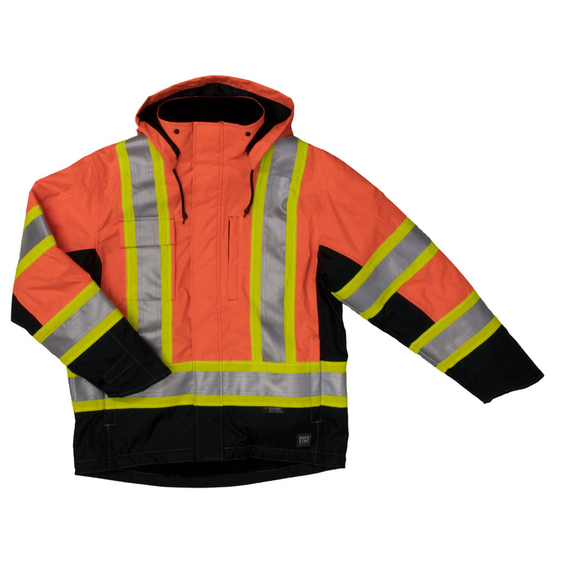 Work King S245 Class 3 HiVis Fleece Lined Jacket