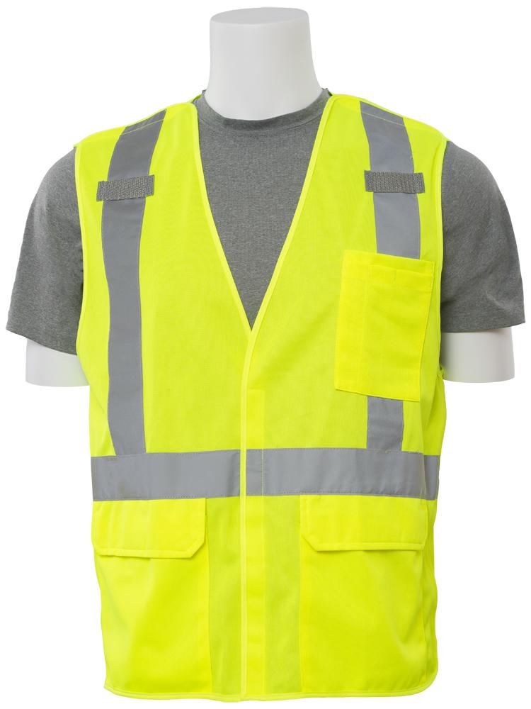 ERB S361 ANSI Class 2 D-Ring Breakaway Safety Vest