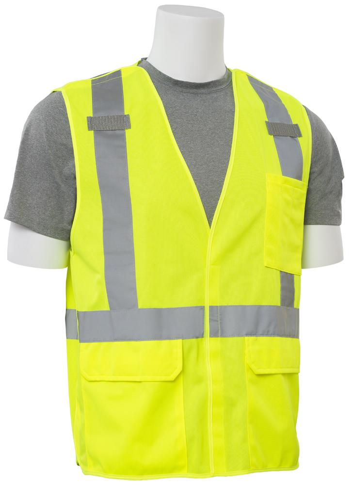 ERB S361 ANSI Class 2 D-Ring Breakaway Safety Vest