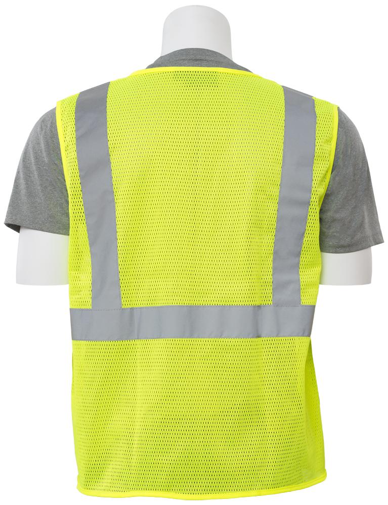 ERB S363P Class 2 Hi Vis Economy Mesh Safety Vest