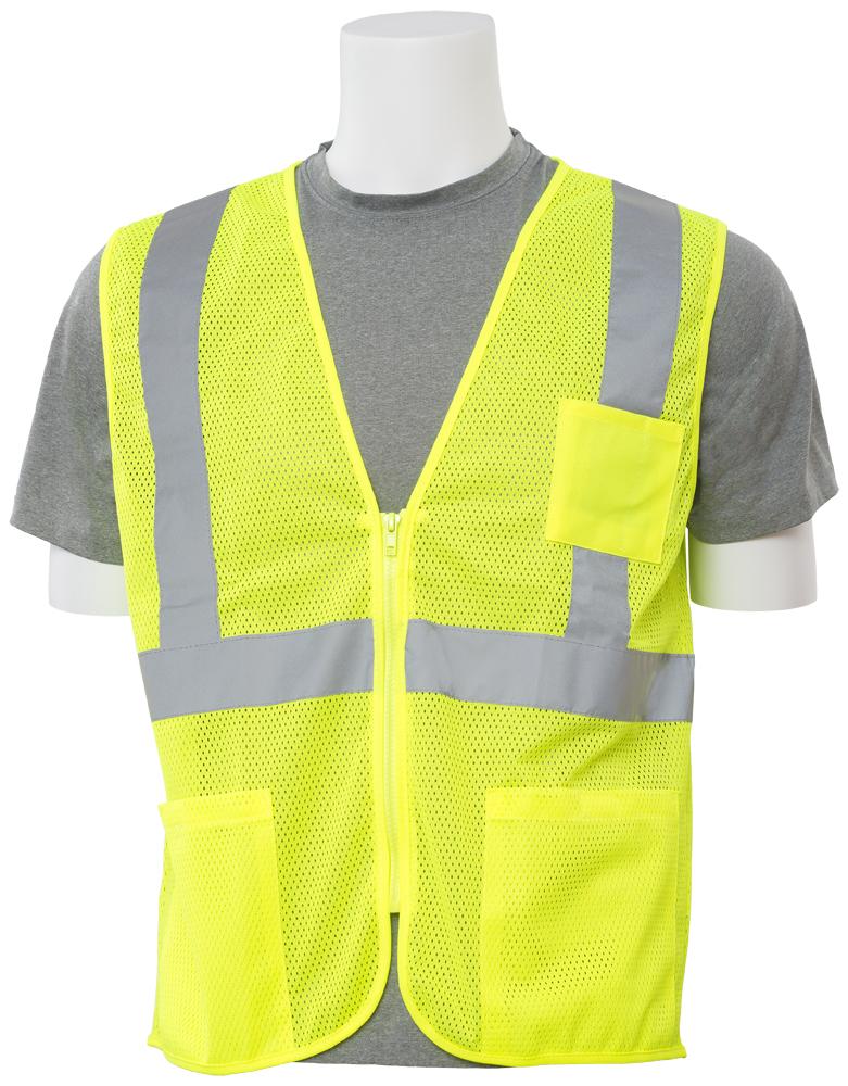 ERB S363P Class 2 Hi Vis Economy Mesh Safety Vest