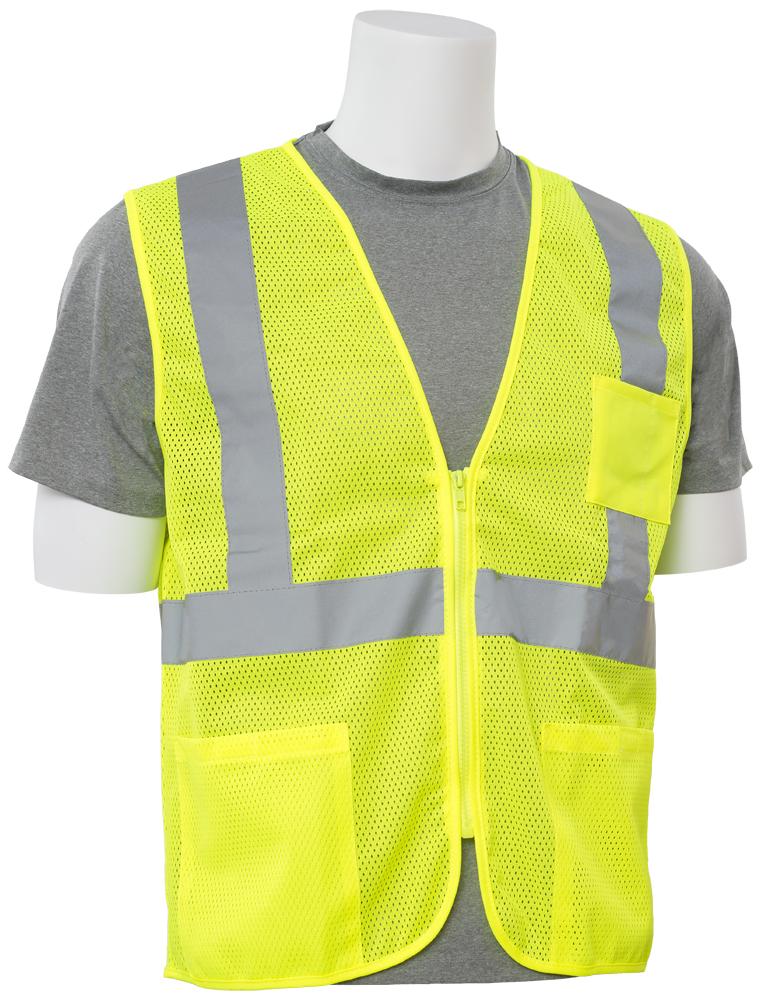 ERB S363P Class 2 Hi Vis Economy Mesh Safety Vest