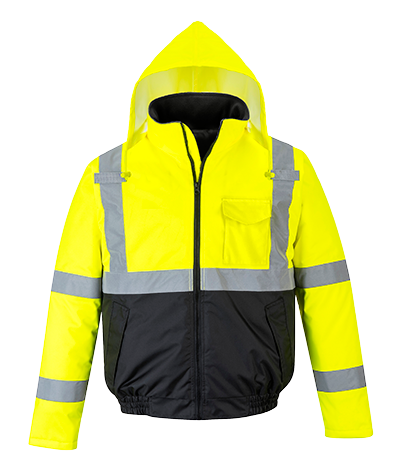 Portwest US363 Hi-Vis Two-Tone Bomber Jacket