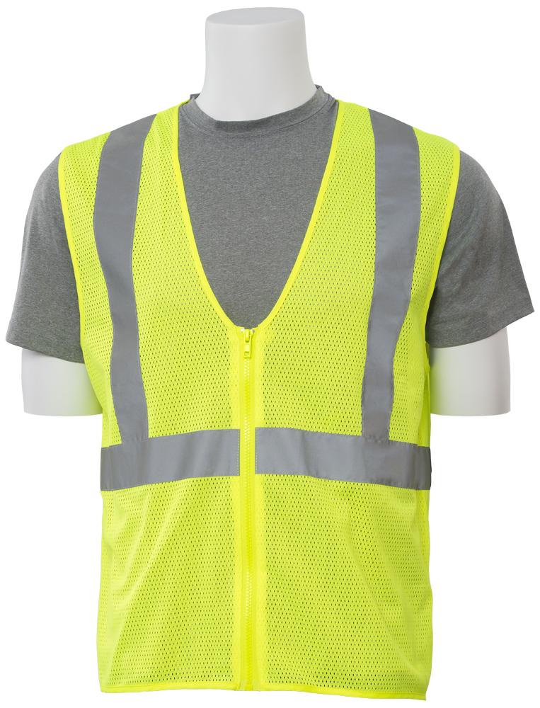 ERB S363 Class 2 Hi Vis Economy Mesh Safety Vest