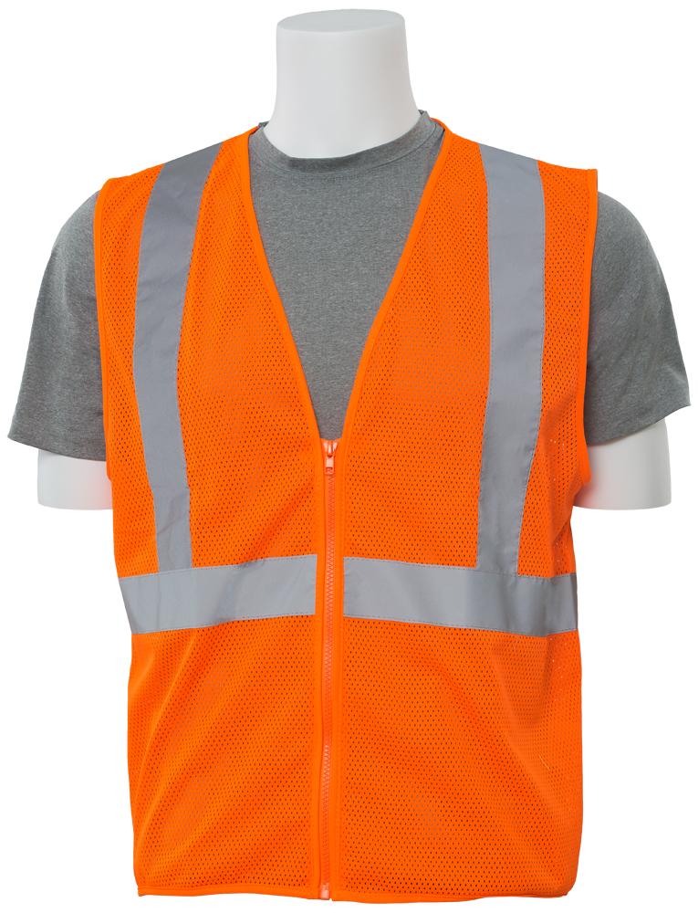 ERB S363 Class 2 Hi Vis Economy Mesh Safety Vest