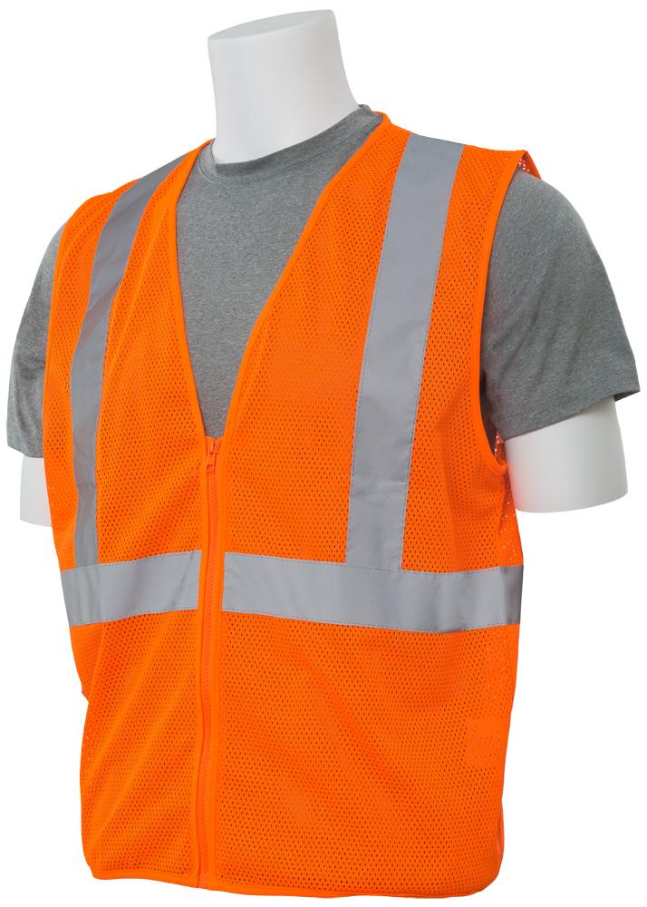 ERB S363 Class 2 Hi Vis Economy Mesh Safety Vest