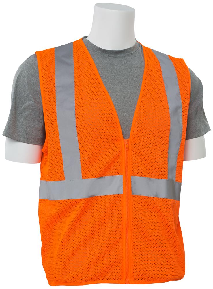 ERB S363 Class 2 Hi Vis Economy Mesh Safety Vest