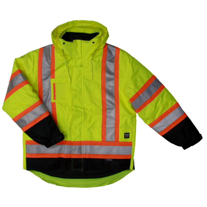 Work King S426 Class 3 HiVis 5-in-1 Thermal Jacket