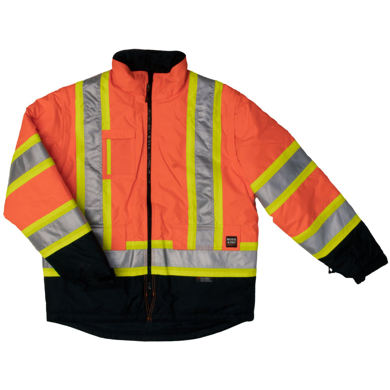 Work King S426 Class 3 HiVis 5-in-1 Thermal Jacket