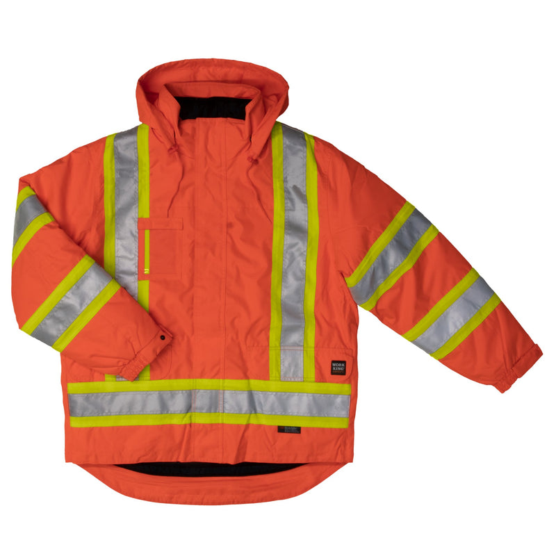 Work King S426 Class 3 HiVis 5-in-1 Thermal Jacket