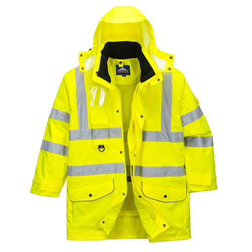 Portwest US427 Hi-Vis 7-in-1 Traffic Jacket