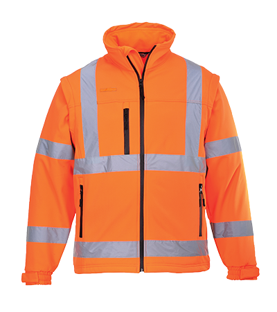 Portwest US428 Hi-Vis Softshell Jacket