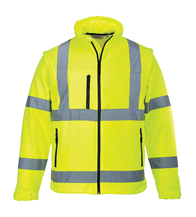 Portwest US428 Hi-Vis Softshell Jacket