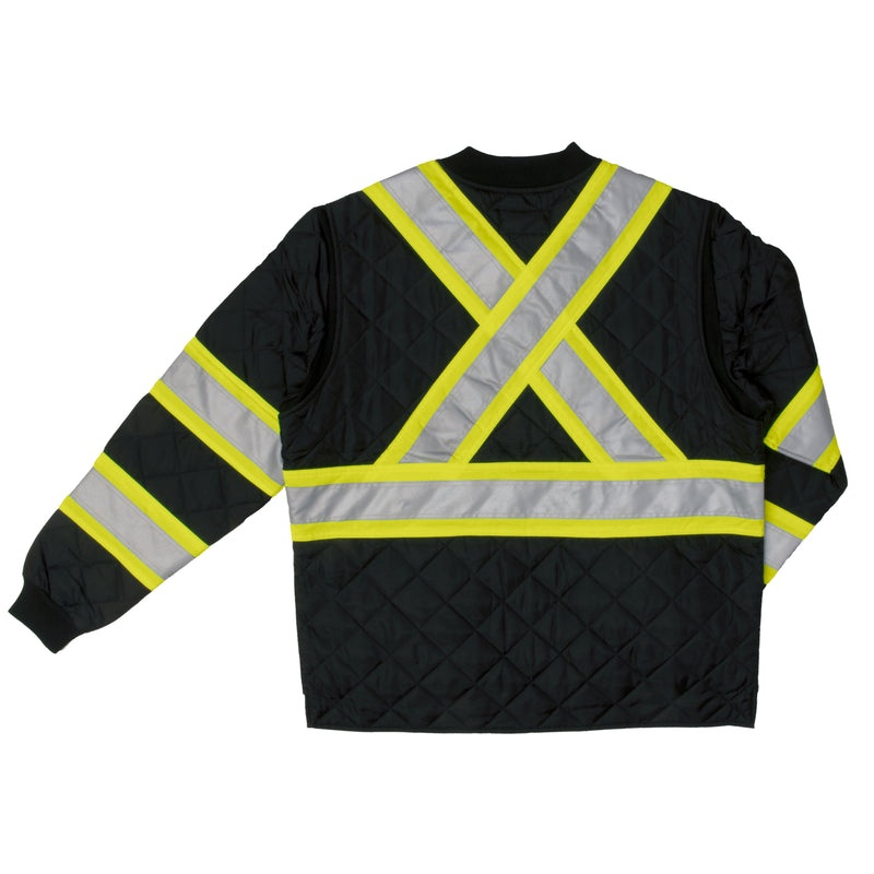Work King S432 Class 1 HiVis Quilted Jacket