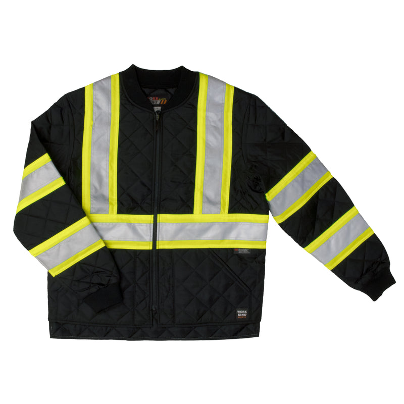 Work King S432 Class 1 HiVis Quilted Jacket