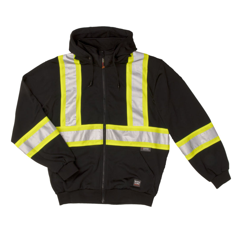 Work King S494 Class 1 HiVis Safety Hoodie