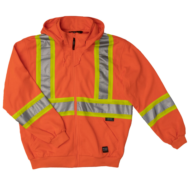 Work King S494 Class 2 HiVis Safety Hoodie