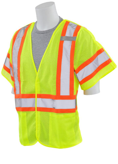 ERB S622 ANSI Class 3 Mesh 5 Point Breakaway Safety Vest