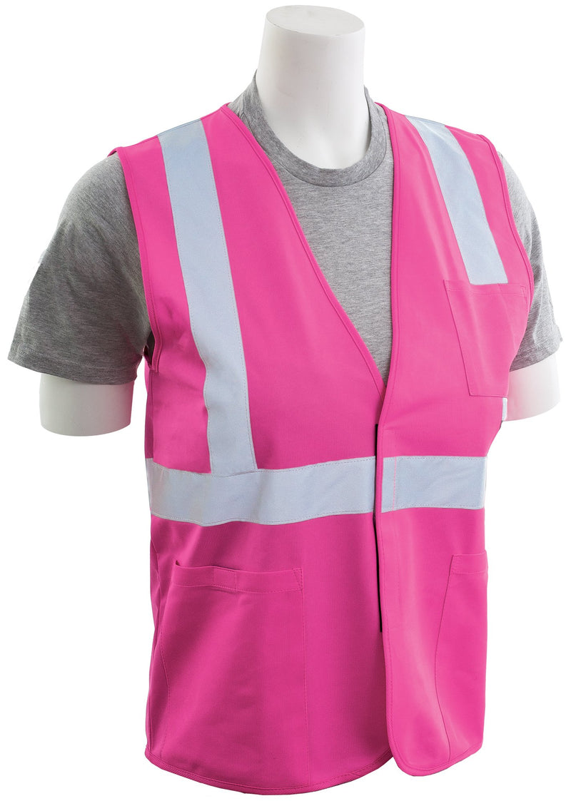 ERB 762P 762P Girl Power Unisex Fit Pink Safety Vest