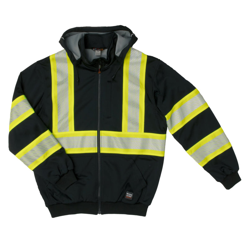 Work King SJ16 Class 1 HiVis Thermal Hoodie