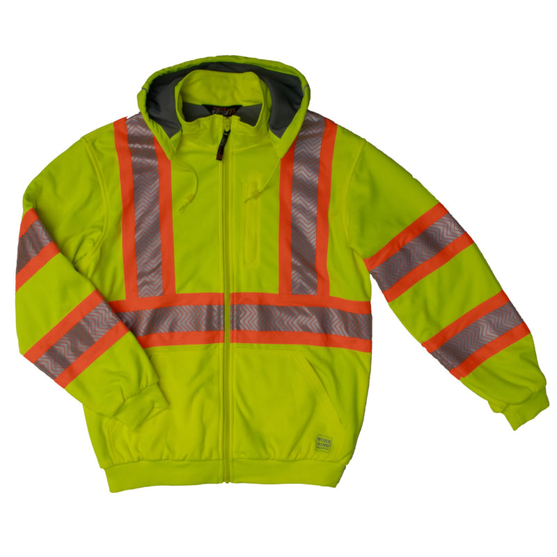 Work King SJ16 Class 3 HiVis Thermal Hoodie