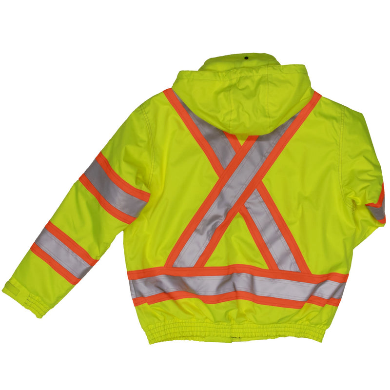 Work King SJ20 Class 2 HiVis Ripstop Bomber Jacket