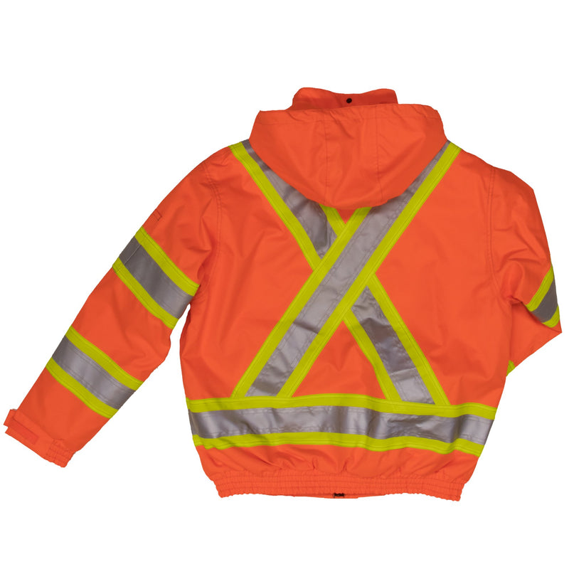 Work King SJ20 Class 2 HiVis Ripstop Bomber Jacket