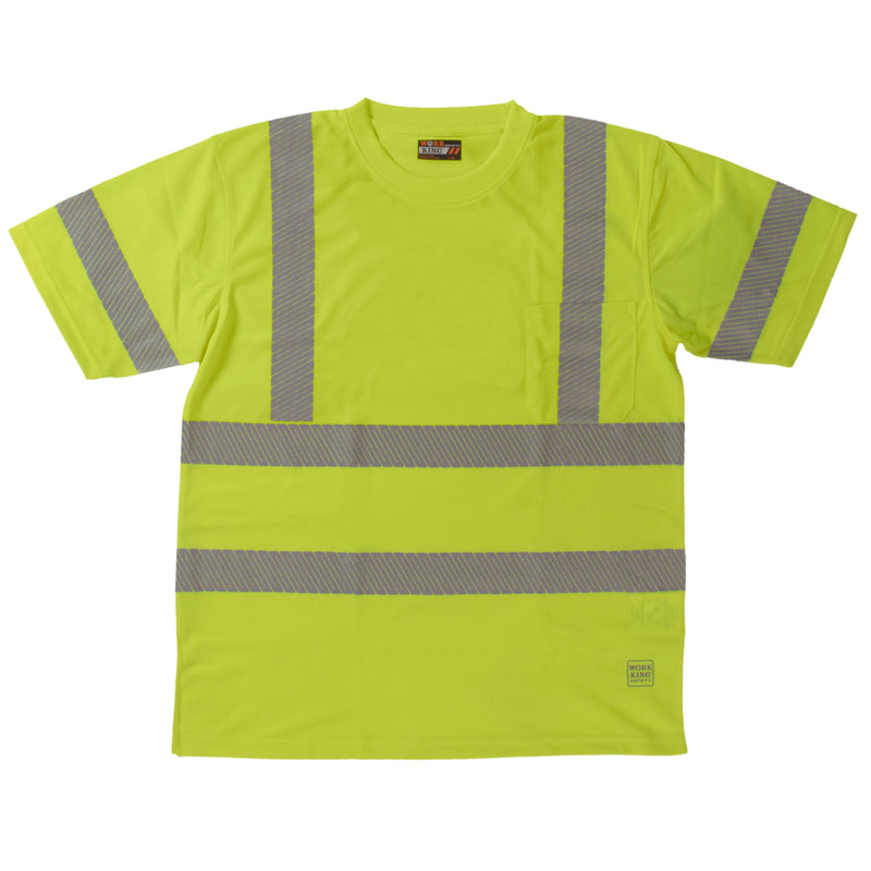 Work King ST07 Class 3 HiVis X Back Safety Shirt