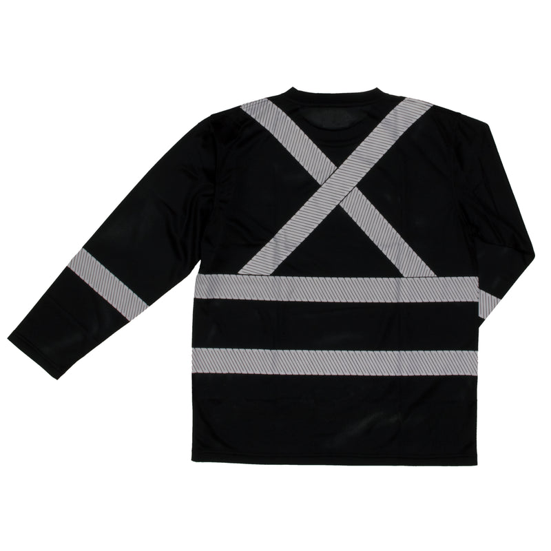 Work King ST08 Class 1 HiVis Long Sleeve Safety Shirt