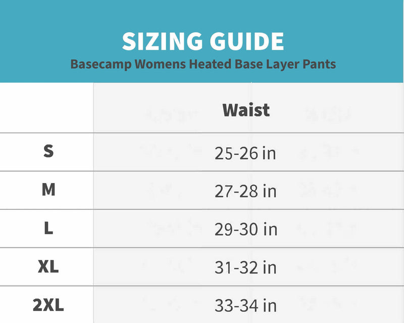 Gobi Heat Basecamp Womens Heated Baselayer Pants
