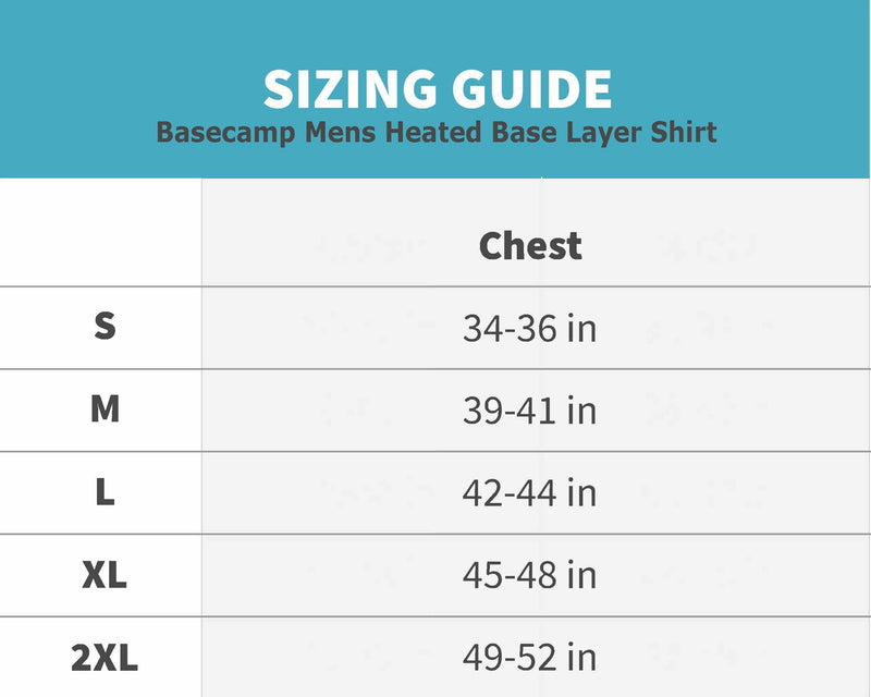 Gobi Heat Basecamp Mens Heated Base Layer Shirt