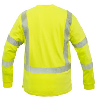Flamesafe Long Sleeve Flame Resistant Hi Vis Shirt