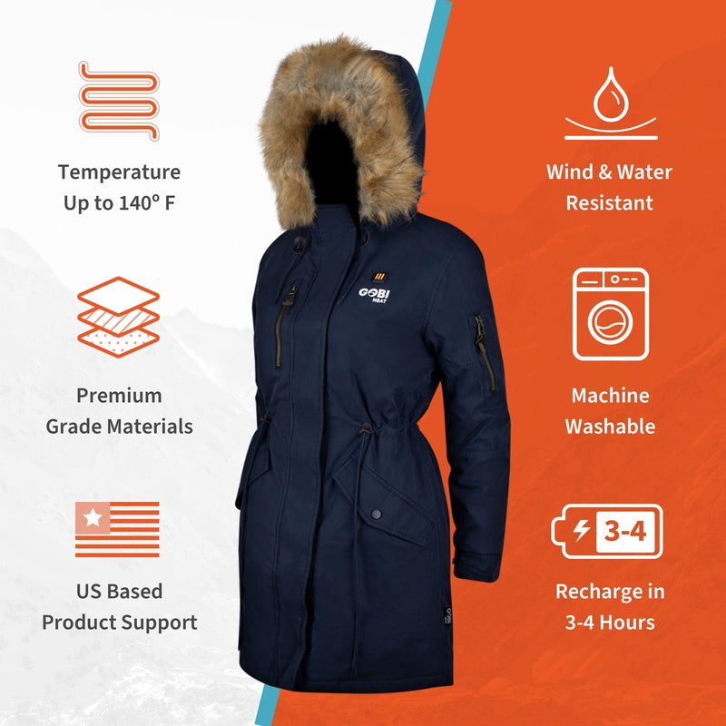 Gobi Heat Terra Womens Heated Parka