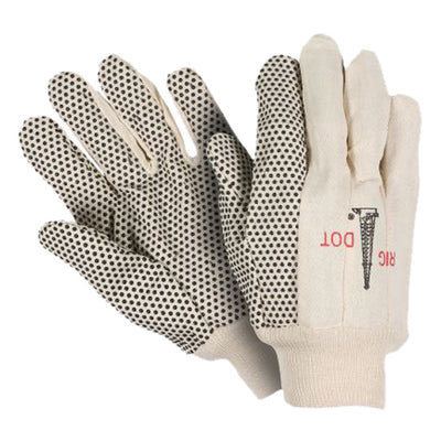 Southern Glove UPD103 Medium Weight Knit Wrist Gloves with PVC Dots