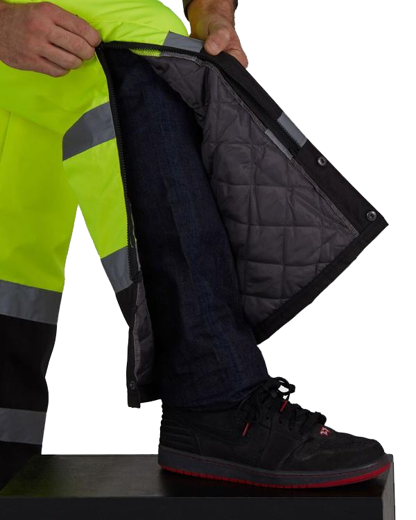 Utility Pro UHV500 High Visibility Lined Bib Overalls