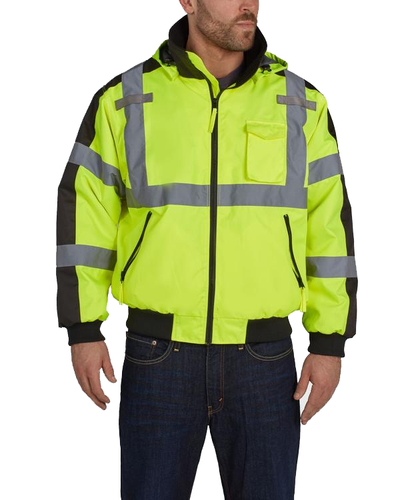 Utility Pro UHV575 High Visibility 3 Season Bomber Jacket