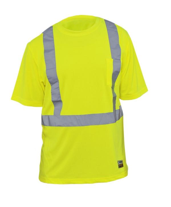 Utility Pro UHV868 Hi Vis Class 2 Short Sleeve T-Shirt with Perimeter Insect Guard