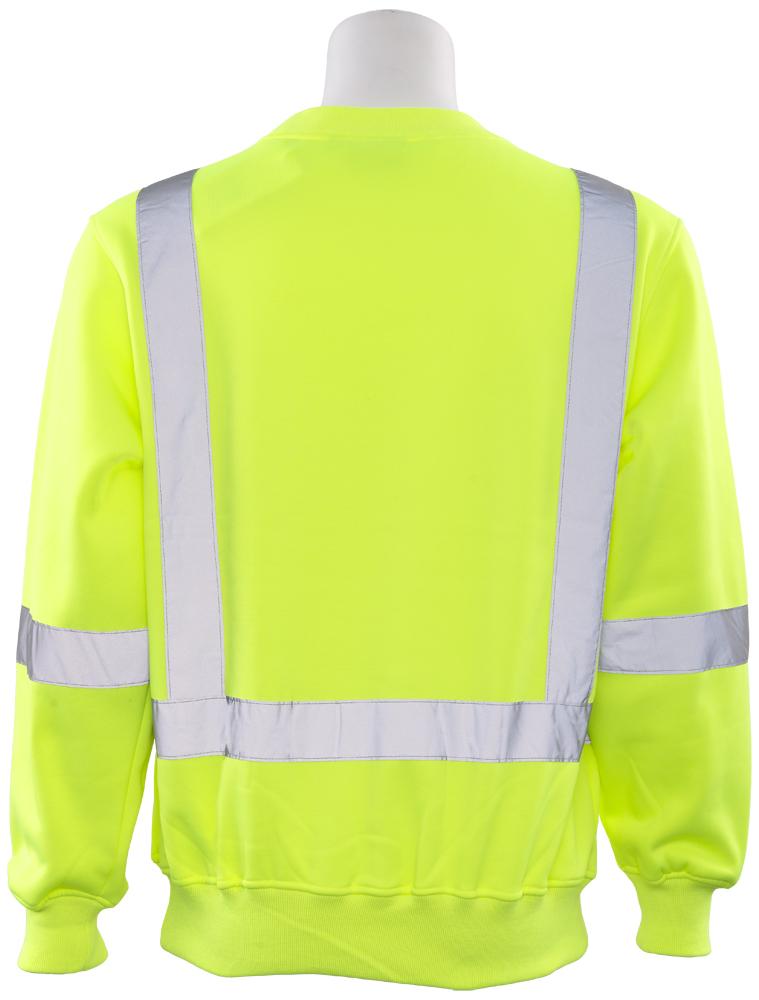 ERB W143 ANSI Class 3 Crew Neck Pullover Sweatshirt