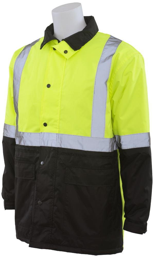 ERB W144 ANSI Class 3 Black Bottom Parka