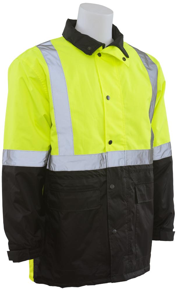 ERB W144 ANSI Class 3 Black Bottom Parka