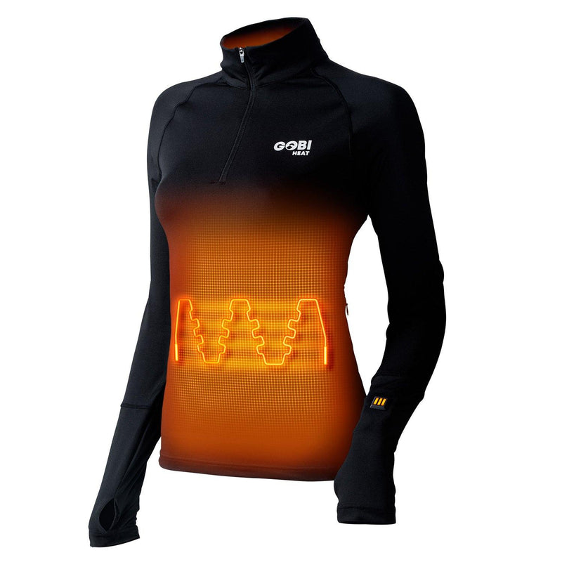 Gobi Heat Basecamp Womens Heated Base Layer Shirt