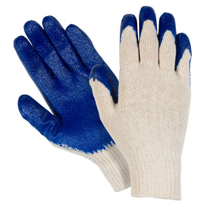Southern Glove WCBLPC Polycotton Knit Latex Palm Coated Gloves