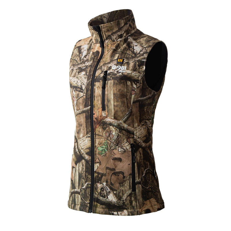 Gobi Heat Colorado Womens Heated Hunting Vest - Mossy OakÂ® Camo
