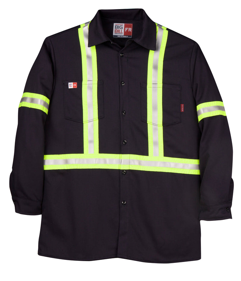 Big Bill 235US7 Hi Vis UltraSoft® Industrial Work Shirt