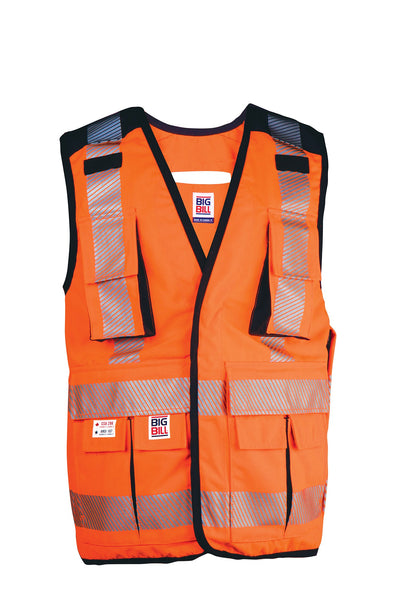 Big Bill 648HVT Hi Vis Class 2 Ripstop Surveyor's Vest