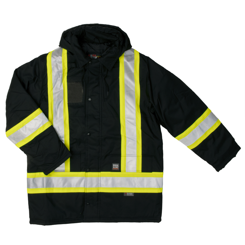Work King S176 Class 1 HiVis Thermal Parka