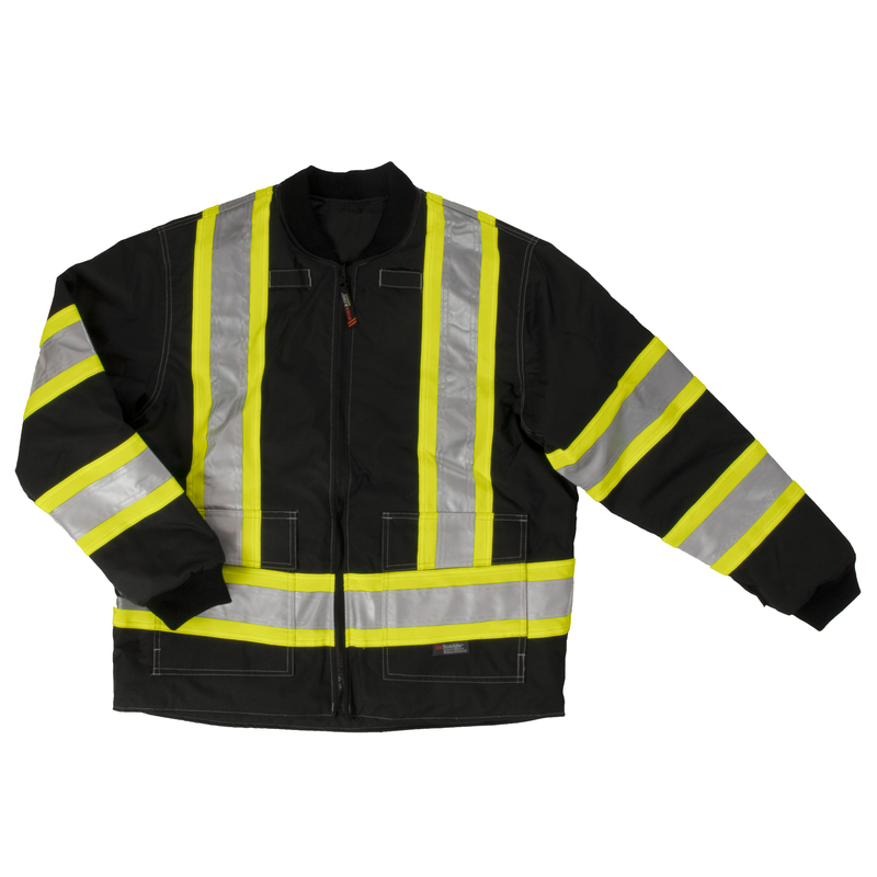 Work King S187 Class 1 HiVis Waterproof 4-in-1 Jacket