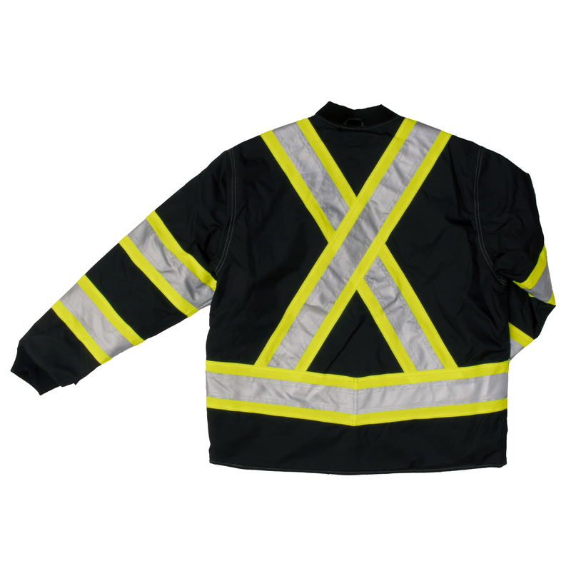 Work King S187 Class 1 HiVis Waterproof 4-in-1 Jacket