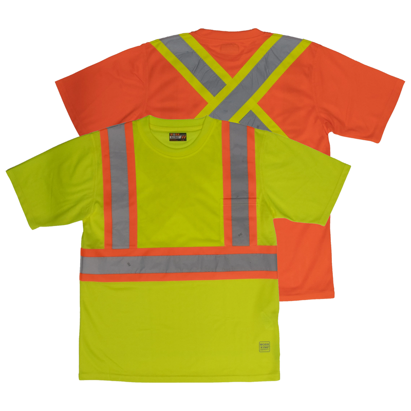 Work King S392 Class 2 HiVis Shirt with Pocket