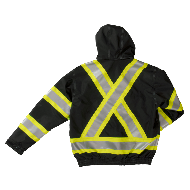 Work King S413 Class 1 HiVis 3-in-1 Bomber Jacket